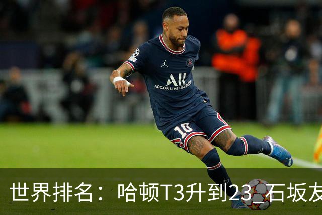 世界排名：哈顿T3升到23 石坂友宏日巡首胜412位